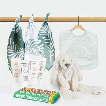 Baby box groen/blauw