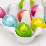 Paaseitjes in doosje