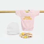 Cadeaupakket baby girl met personalisatie