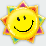 Grote zon ballon