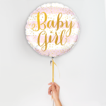 Baby girl ballon