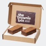 Brownie karamel-zeezout