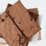 Brownie karamel-zeezout
