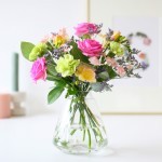 Brievenbus bloemen mix