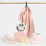 Geboorte cadeau roze