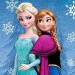 Marsepeintaart Frozen