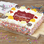 Kersttaart Fijne Feestdagen