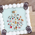 Kersttaart Kerstversiering