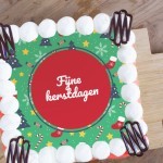 Kersttaart Gepersonaliseerd