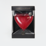 Chocolade Hart XXL Melk met bladgoud