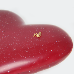 Chocolade Hart XXL Melk met bladgoud