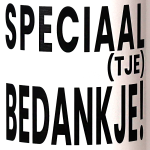Bier 'Speciaal(tje) bedankje'