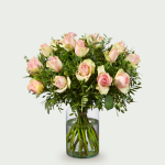 Bouquet Roos pink large