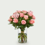 Bouquet Roos pink love medium