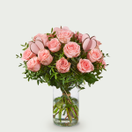 Bouquet Roos pink love large