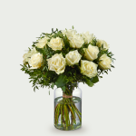 Bouquet Roos white medium