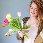 Brievenbus tulpen mix