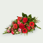 Funeral bouquet Intense red - small