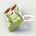 Gefeliciteerd bloemen