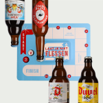 Beer package with board game