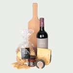 Italian snack package red wine