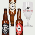 Beer package brewery 't IJ with glass