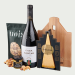 Snack box wine & cheese