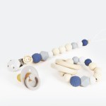 Speenset blauw-grijs