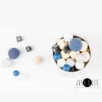 Speenset blauw-grijs