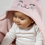 Cadeauset badcape roze