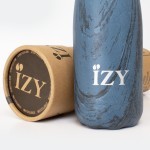 IZY Thermo fles Design blauw